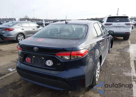 2020 Toyota Corolla Le from USA, damaged, VIN 5YFEPRAE5LP068465